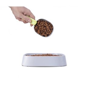 Pet food spoon (Option: White gray)