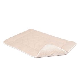 DGS Pet Products Pet Cotton Canvas Sleeper Cushion Extra Small Sand 15" x 20" x 1" (Color: Sand, size: Extra Small)